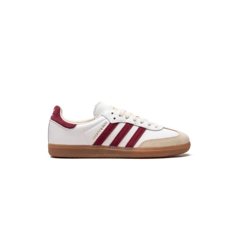 adidas Samba Sporty & Rich White Collegiate Burgundy