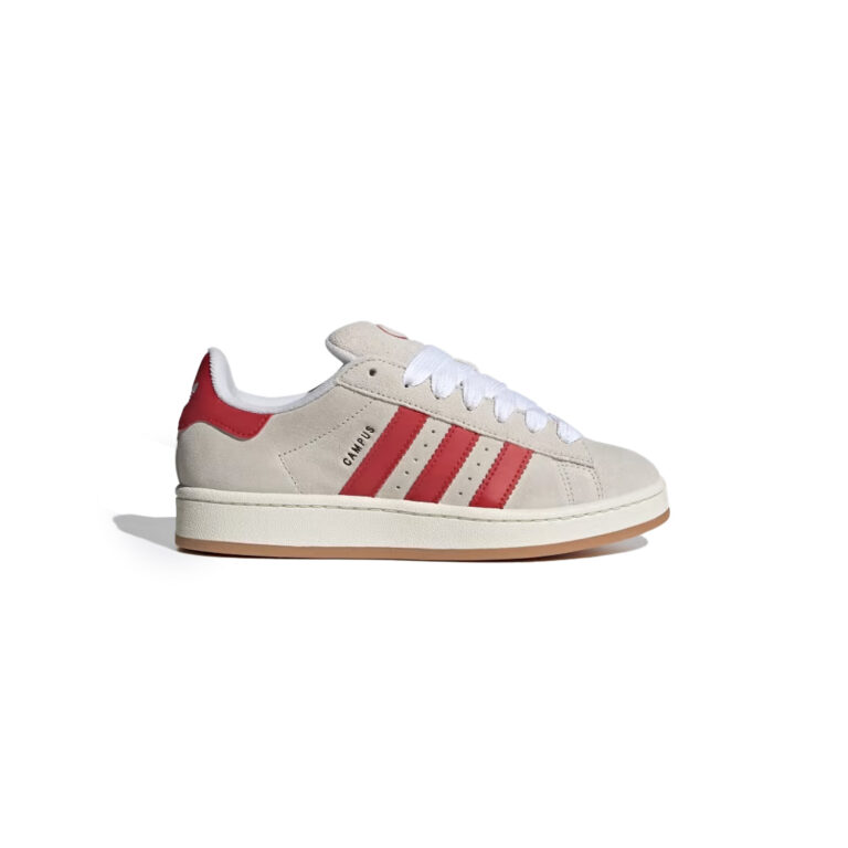 adidas Campus 00s Crystal White Better Scarlet (Women's)