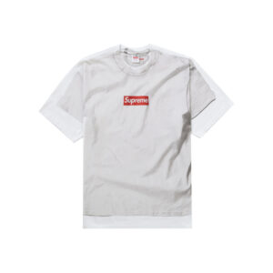 Supreme MM6 Maison Margiela Box Logo Tee White