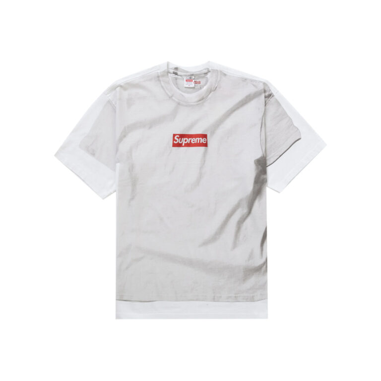 Supreme MM6 Maison Margiela Box Logo Tee White