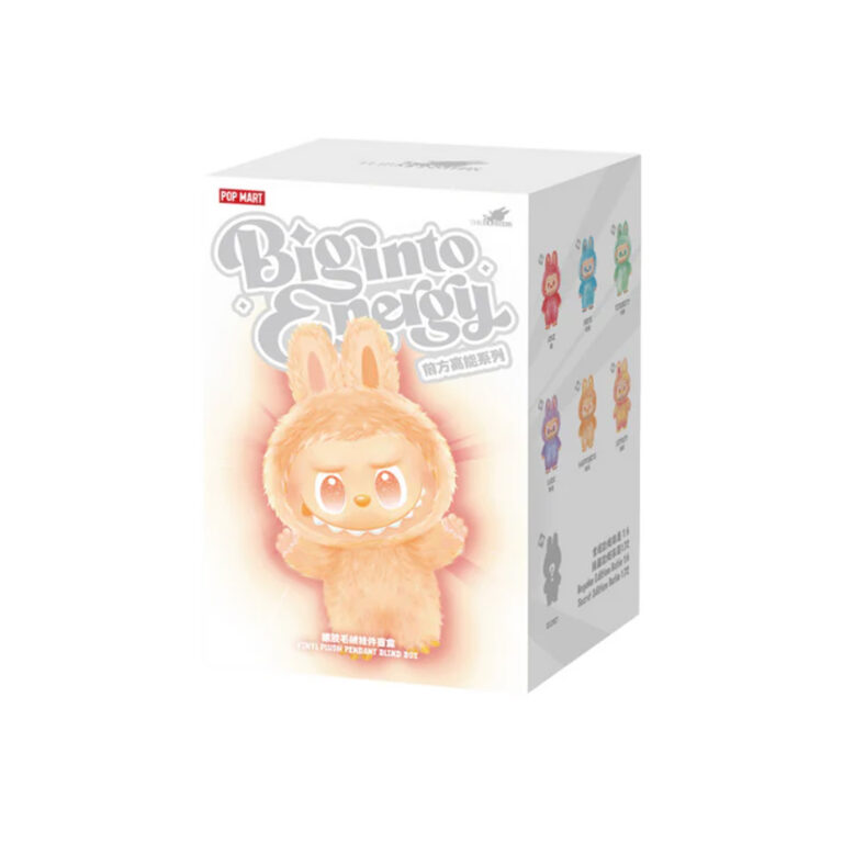 Pop Mart Labubu The Monsters Big into Energy Series Vinyl Plush Pendant Sealed Case