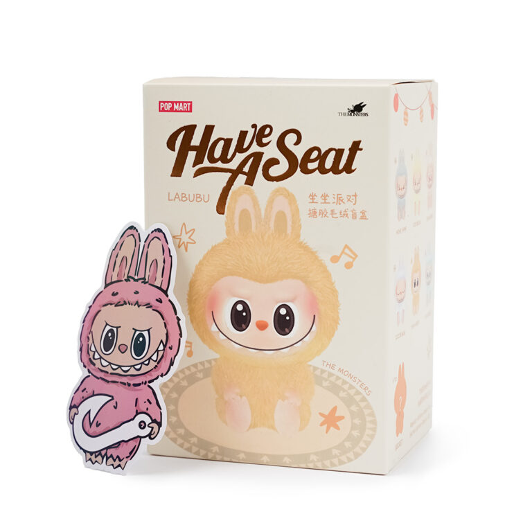 Pop Mart Labubu The Monsters Have a Seat Vinyl Plush Single Blind Box