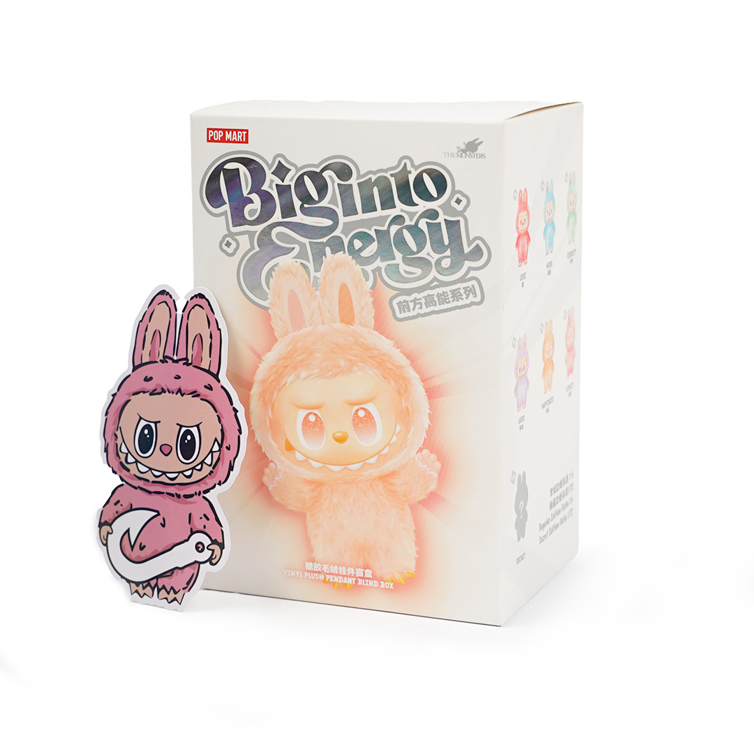 POPMART THE MONSTERS Big into Energy① THE MONSTERS Big into Energy Series-Vinyl Plush Pendant