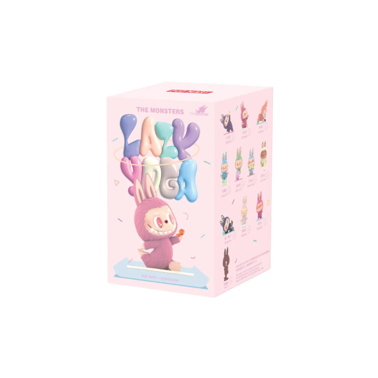 Pop Mart Labubu The Monsters Lazy Yoga Series Figures Single Blind Box
