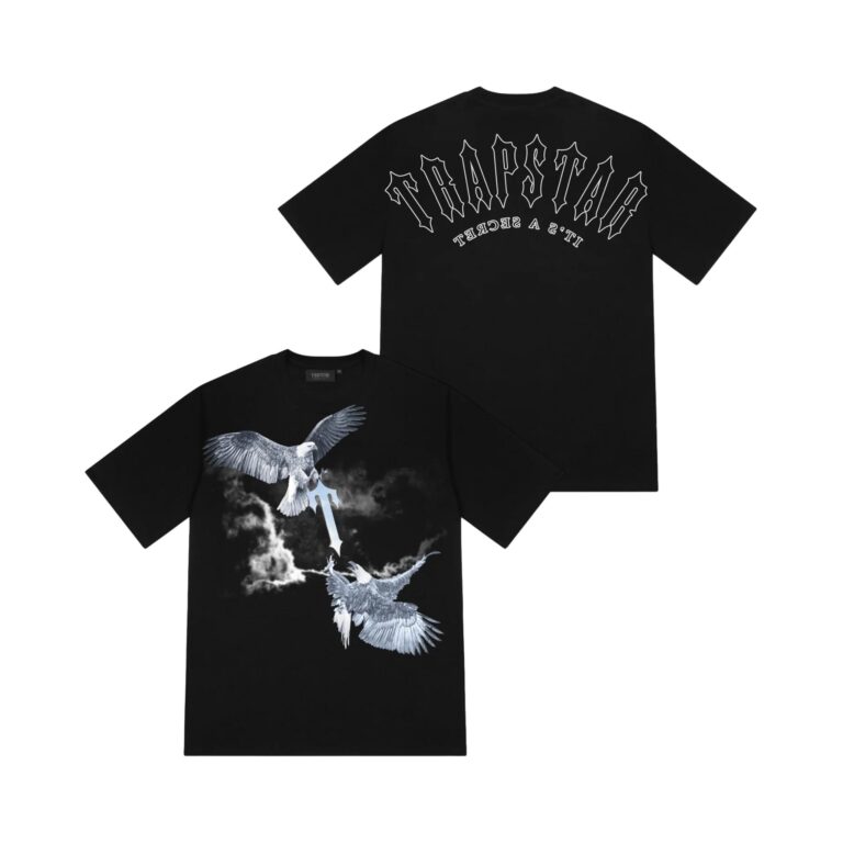 Koszulka Trapstar Flying Birds Black
