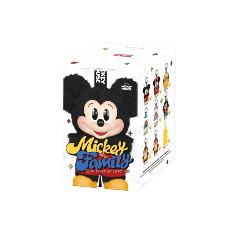 Pop Mart Disney Mickey Family Together Series Plush Keychain Single Blind Box