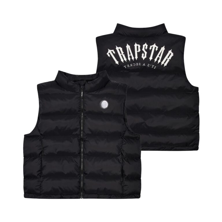 Trapstar Irongate Arch Gilet - Black