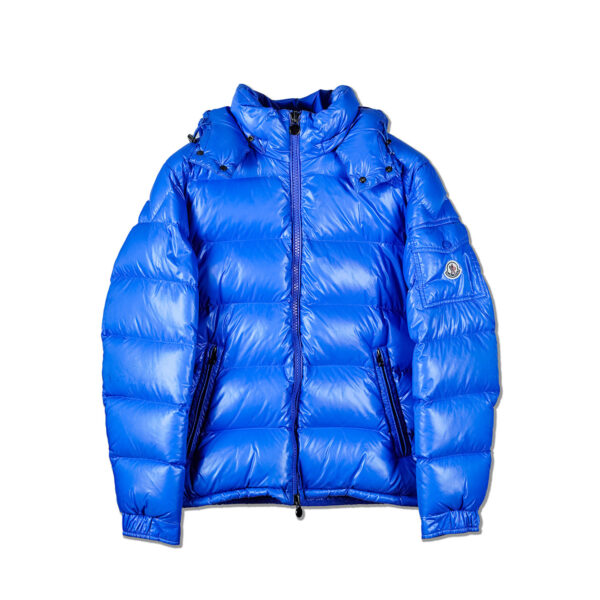 Moncler Maya Hooded Down Jacket Sky Blue (3)