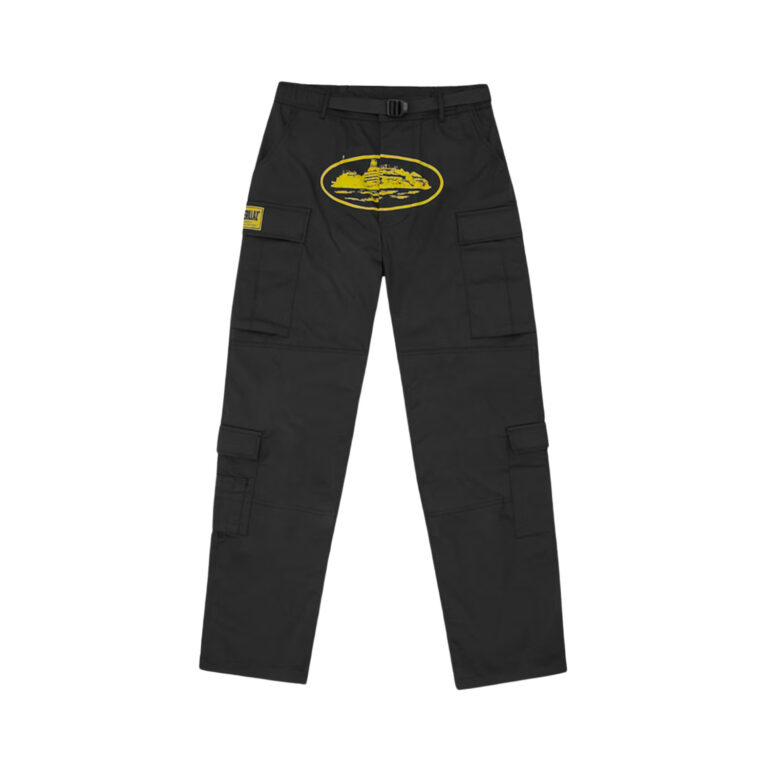 Corteiz Yella Guerillaz Cargos Yellow