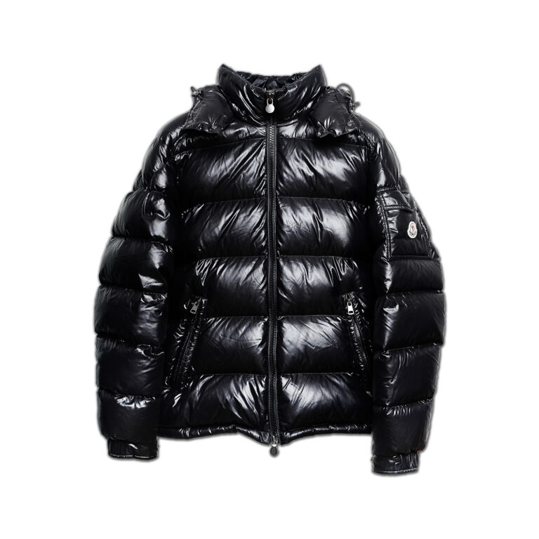 Moncler Maya Hooded Down Jacket Black (4)