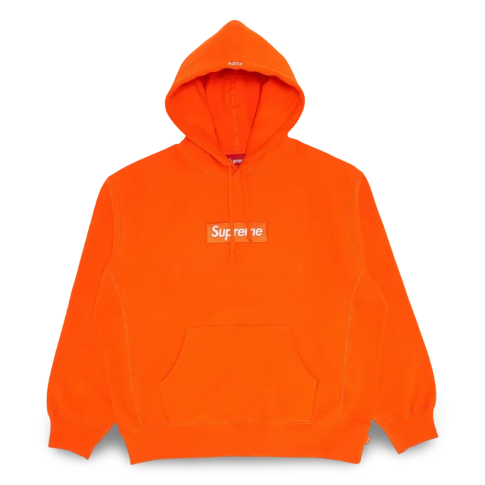 Supreme Box Logo Hooded Sweatshirt Sweatshirt (FW24) Dark Orange