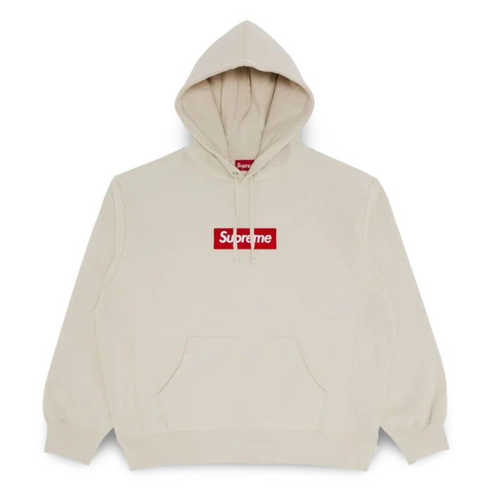 Supreme Box Logo Hooded Sweatshirt Sweatshirt (FW24) Stone