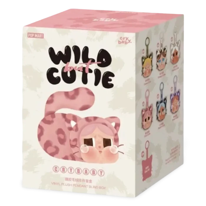 Pop Mart CRYBABY Wild but Cutie Series Vinyl Plush Pendant Single Blind Box