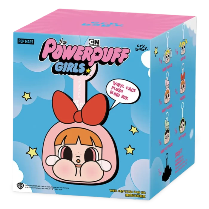 Pop Mart CryBaby x Powerpuff Girls Series Vinyl Face Plush Blind Box