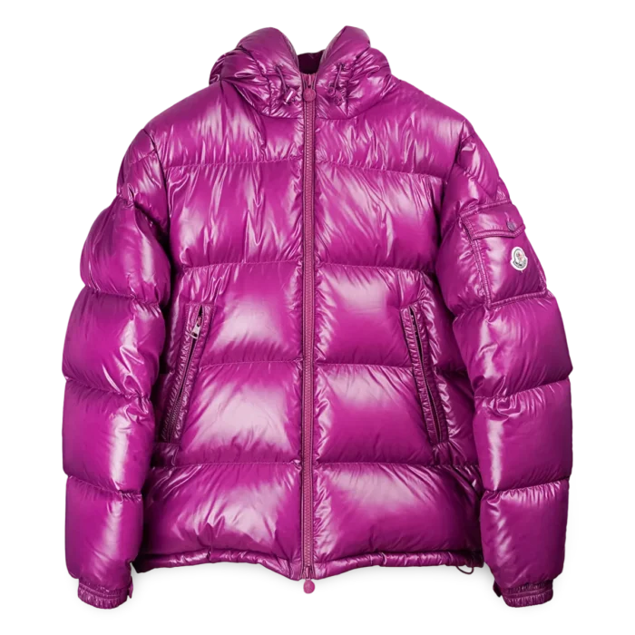 Moncler Ecrins Hooded Down Jacket Plum (3)