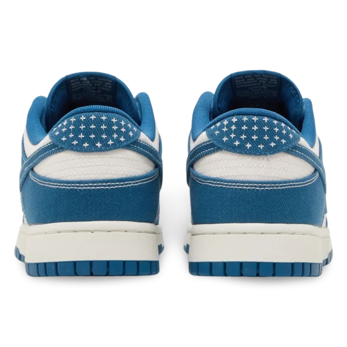 Nike Dunk Low Industrial Blue Sashiko 4 Nike Dunk Low Industrial Blue Sashiko 4
