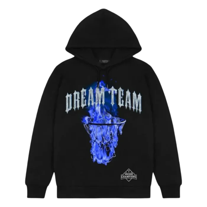 Trapstar Dream Team Hoodie - Black/Blue