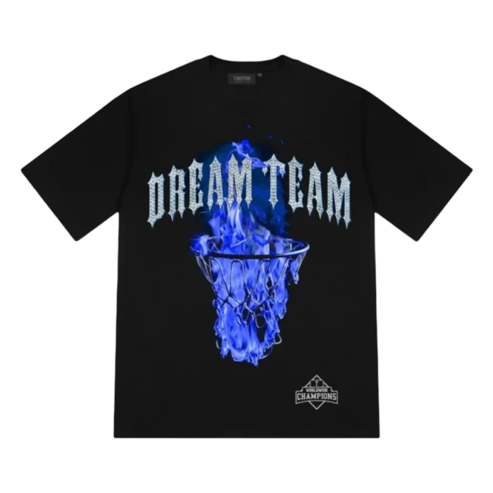 Trapstar Dream Team Tee - Black/Blue