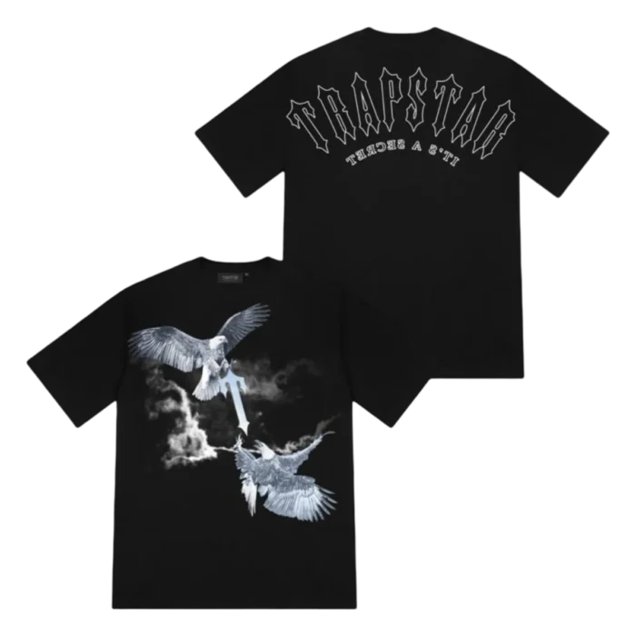 Koszulka Trapstar Flying Birds Black