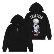 Trapstar Hunter x Hunter Resistance Arch Hoodie Black 1