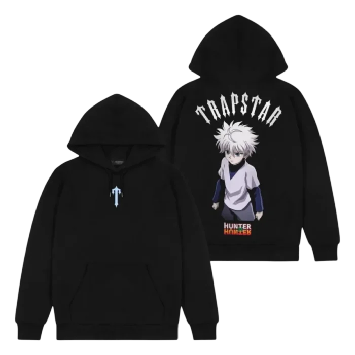 Trapstar Hunter x Hunter Resistance Arch Hoodie Black