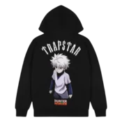Trapstar Hunter x Hunter Resistance Arch Hoodie Black 2