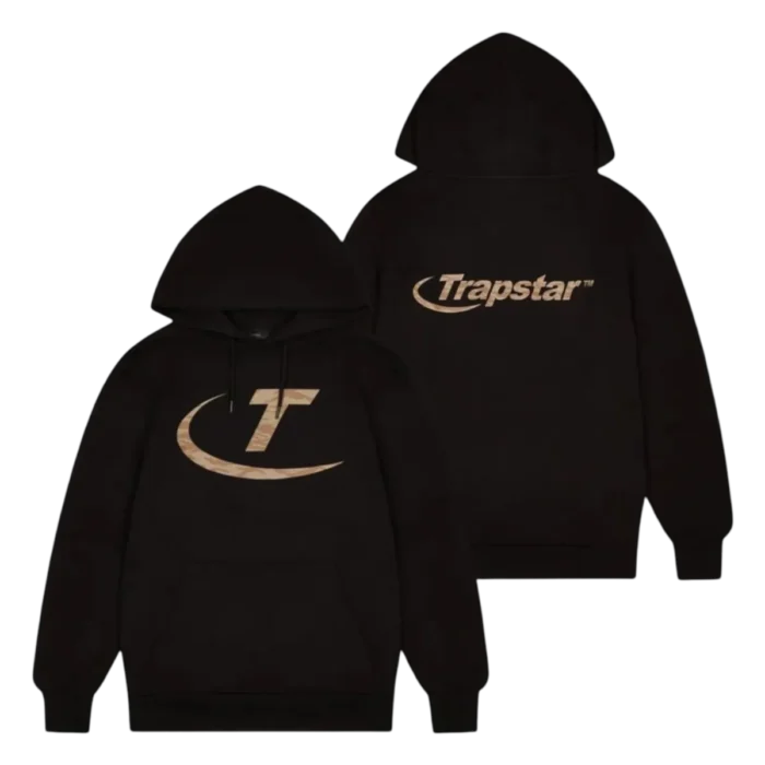 Trapstar Hyperdrive T Hoodie - Black/Camo