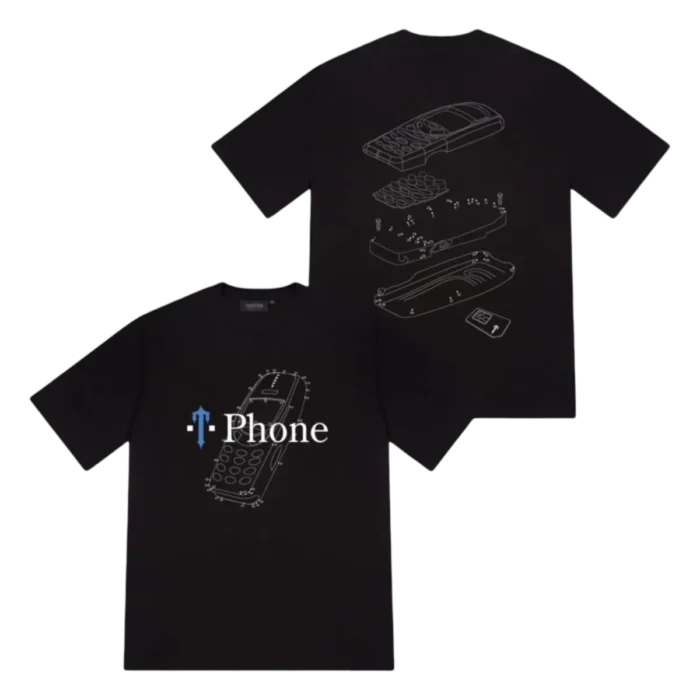 Koszulka Trapstar T Phone Tee - Black