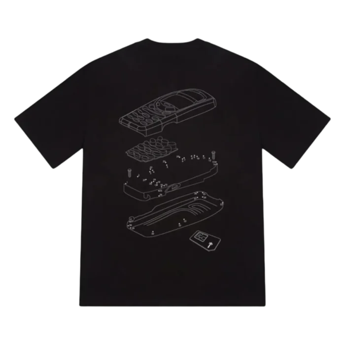 Trapstar T Phone Tee – Black 3 Trapstar T Phone Tee – Black 3