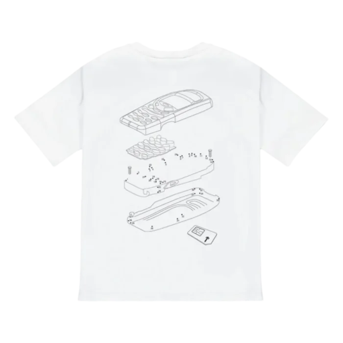 Trapstar T Phone Tee – White 2 Trapstar T Phone Tee – White 2