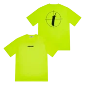 Trapstar Target Print Tee – Lime 1