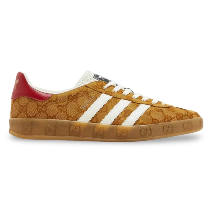adidas Gazelle Gucci Original GG Beige Brown