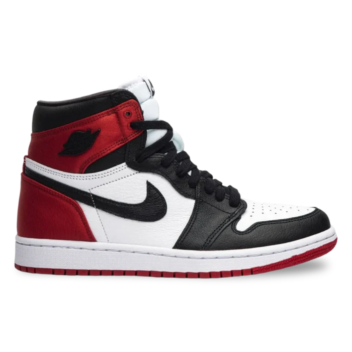 Jordan 1 Retro High Satin Black Toe (W)
