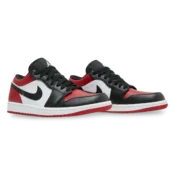 aj1 low bred toe 6