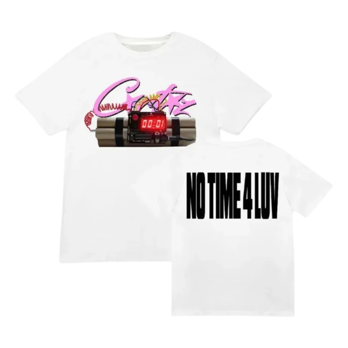 Corteiz No Time 4 Luv T-shirt White
