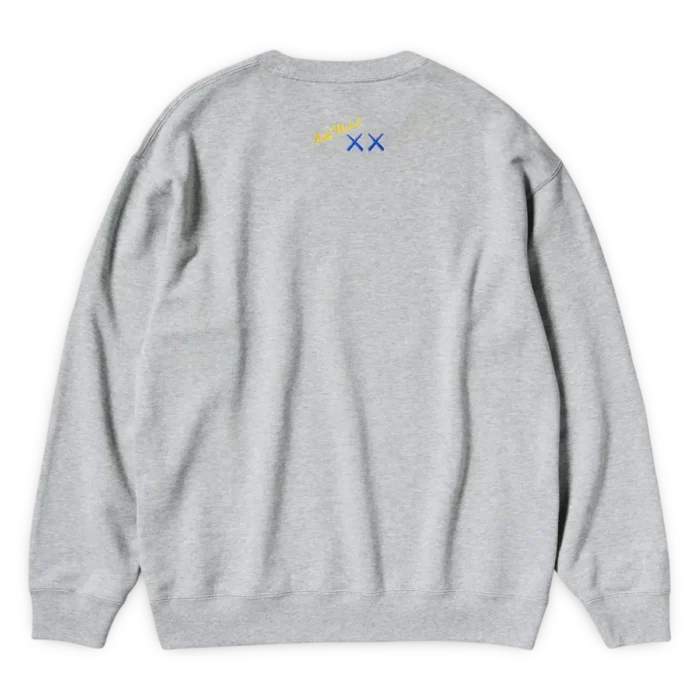 kaws-uniqlo-warhol-grey-crewneck-2