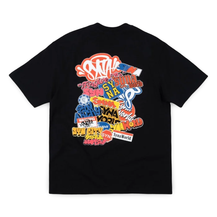 Koszulka Synaworld Syna Sticker Black