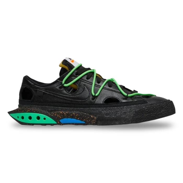Nike Blazer Low Off-White Black Electro Green