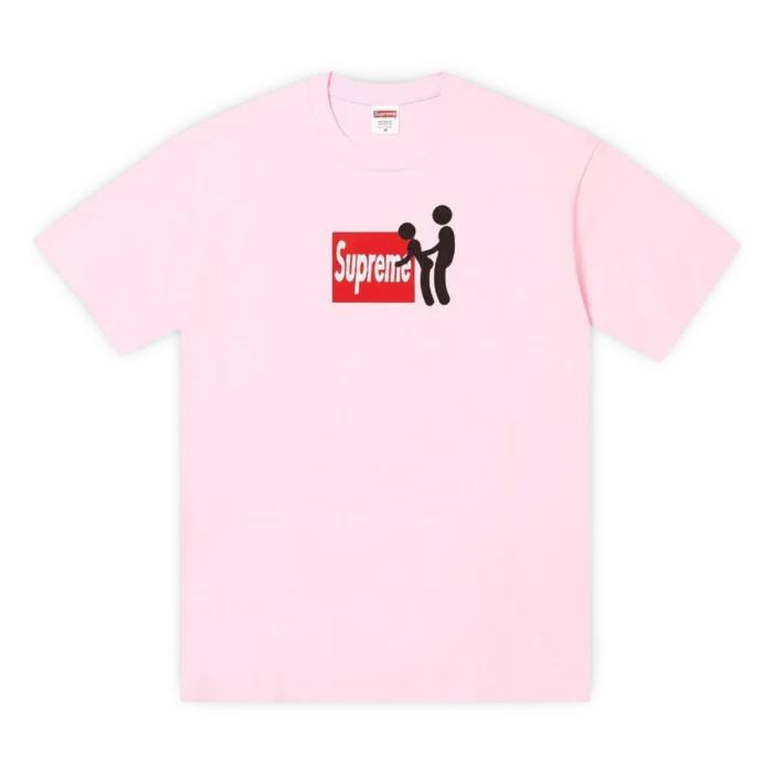 Supreme Stick Tee Pink