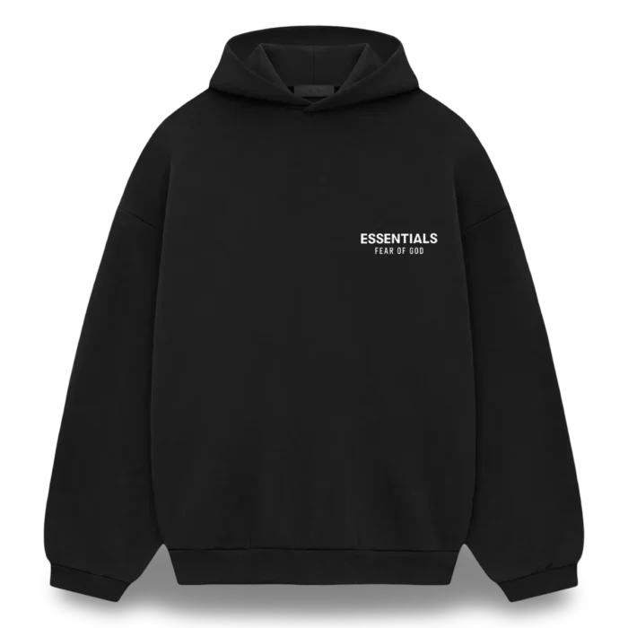Fear of God Essentials Fleece Hoodie II 'Black'